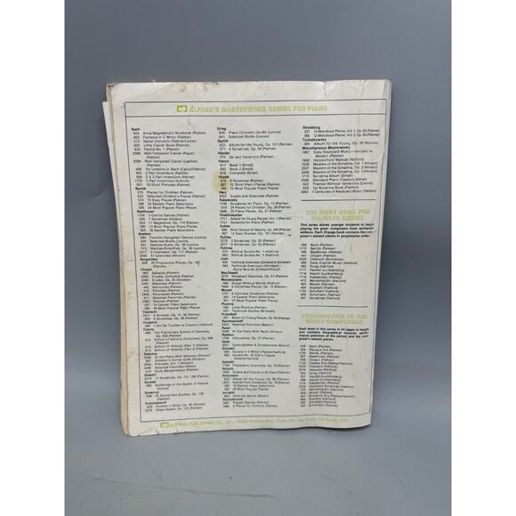 the very first piano solo book by Allan Small English Alfred publishing READ - Picture 2 of 5